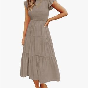 Womens khaki dress